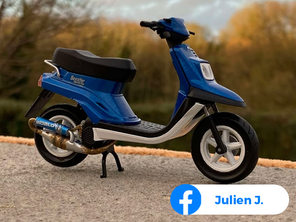 Maquette MBK Booster Spririt de Julien