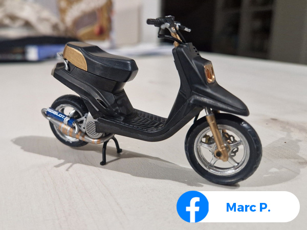 Maquette MBK Booster de Marc