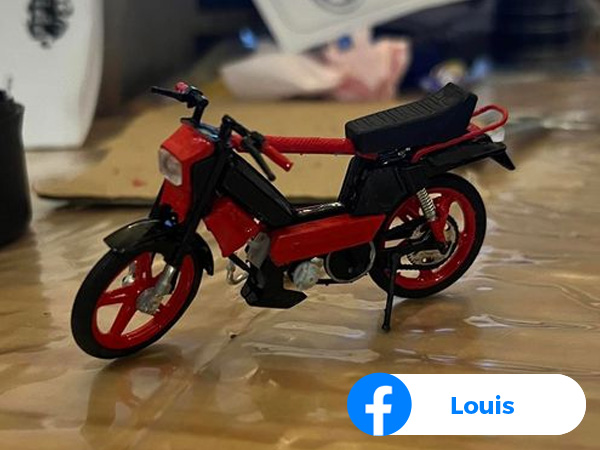 Maquette Peugeot 103 Chrono