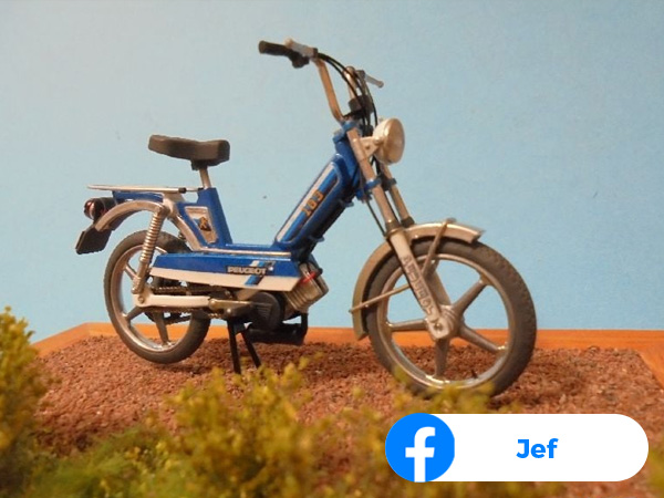 Maquette Peugeot 103 SP par Jef