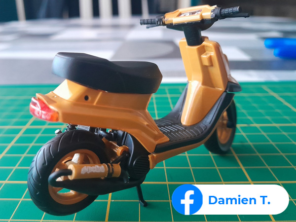 Maquette Yamaha Bws Hallowen de Julien