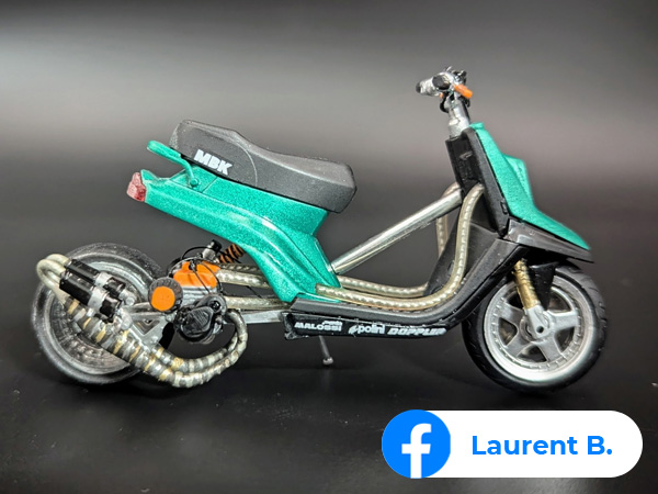 Maquette Booster Bi Moteur de Laurent