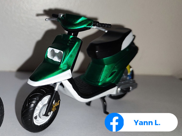 Maquettes MBK Booster de Yann