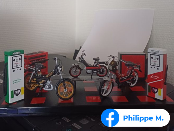 Maquettes 103SP et 51Black de Philippe