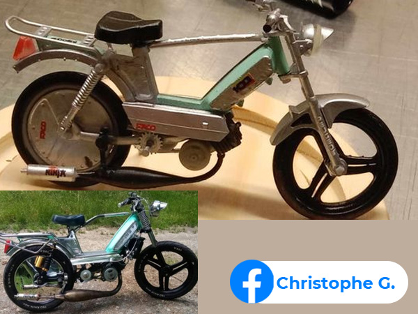 Maquette Peugeot 103 custom de Crhistophe