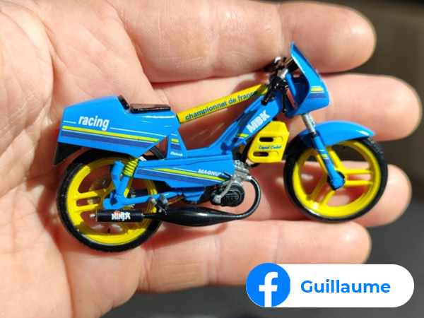 MBK 51 Magnum racing de 88 de Guillaume