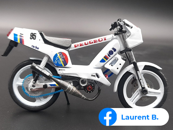Maquette de la 103 RCX de MaxiScoot réalisée par laurent