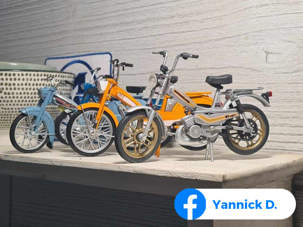 Maquette Motobecane 51 super par Yanninck