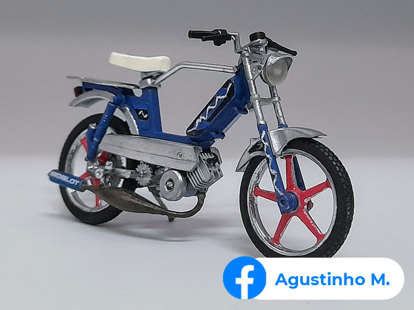 Customisation d'une Maquette Peugeot 103 SP par Laurent B