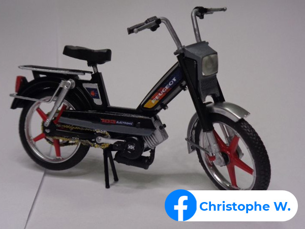 Maquette Peugeot 103 MVL de Christophe W