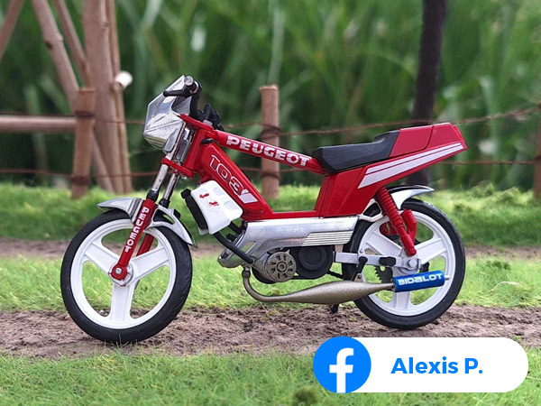 Maquette Peugeot 103 RCX Custom Alexis