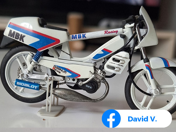 Maquette 51 magum racing de Davis