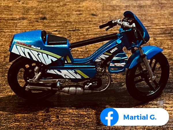 Maquette 51 Magnum racing de Martial