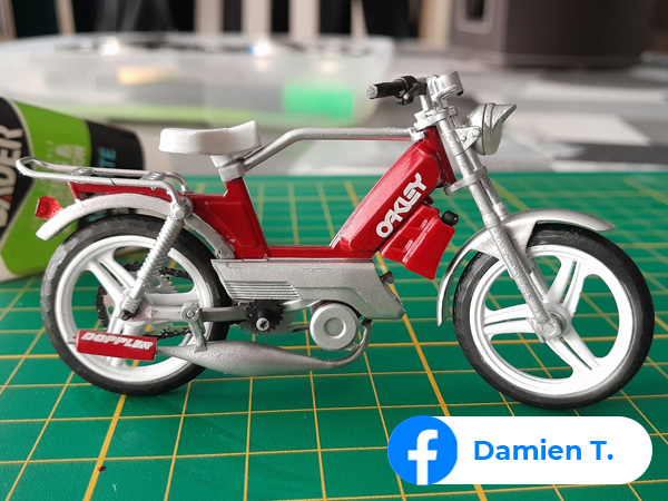 Maquette Peugeot 103 Custom de Damien