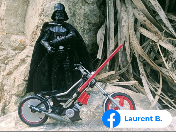 Maquette 103 Custom Dark Vador de Laurent