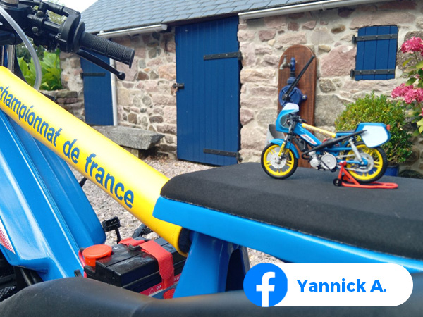 Maquette Motobécane 51 CF de Yannick