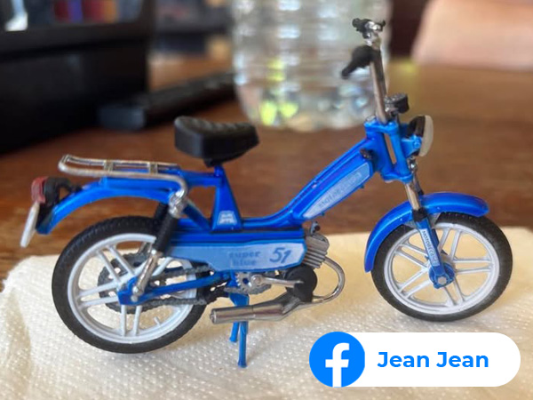 Maquettes Motobécane 51 Super Blue de Jean Jean