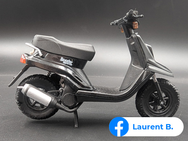 Maquette MBK Booster de Laurent