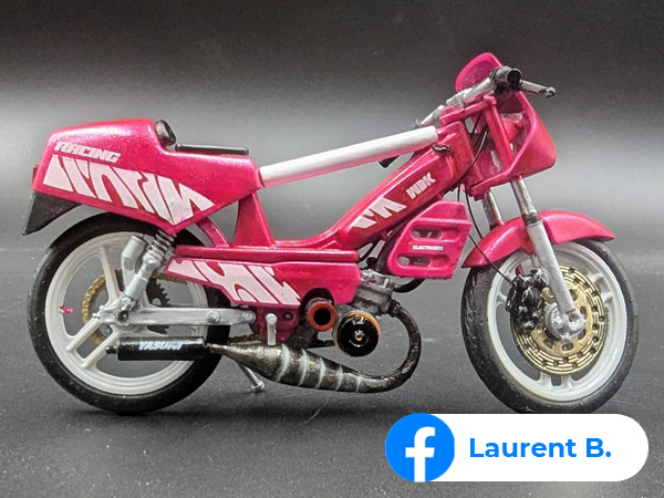 Maquette MBK Margnum racing F1 de Laurent