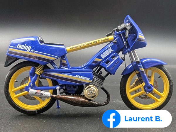 Maquette MBK Magnum Racing de Laurent