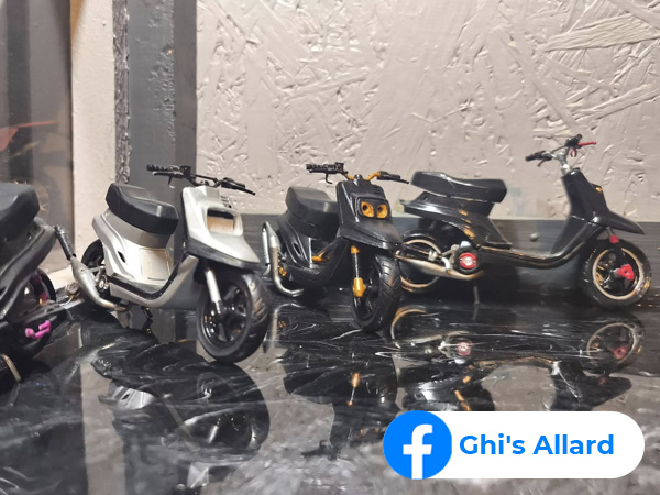 Maquettes spitros de Ghislain