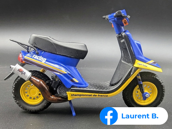 Maquette MBK Booster de Laurent