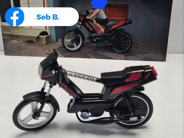 Maquettes Peugeot 103 RCX de Seb