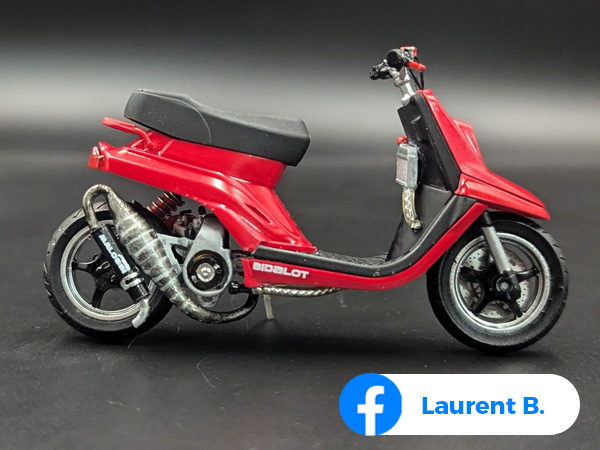 Maquette 1:18 du spitro de laurent